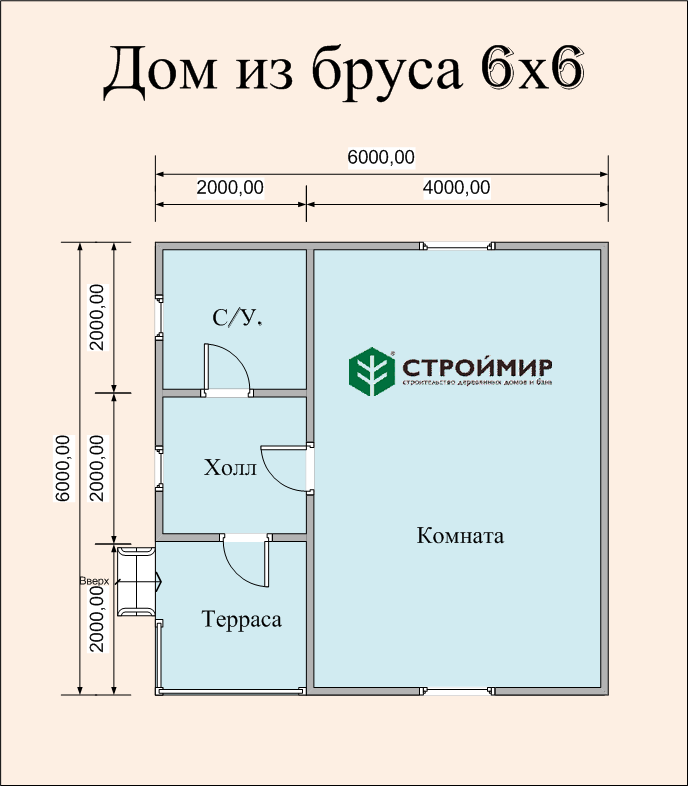 Дом 6 на 6 проект и смета