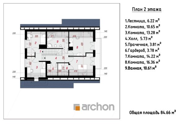 Планировка дома из сэндвич-панелей